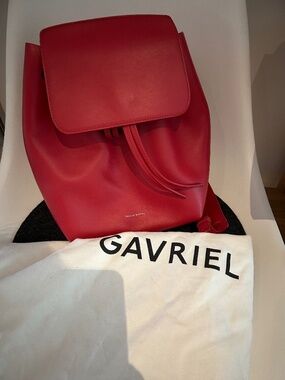 Mansur Gavriel Leather Mini Backpack